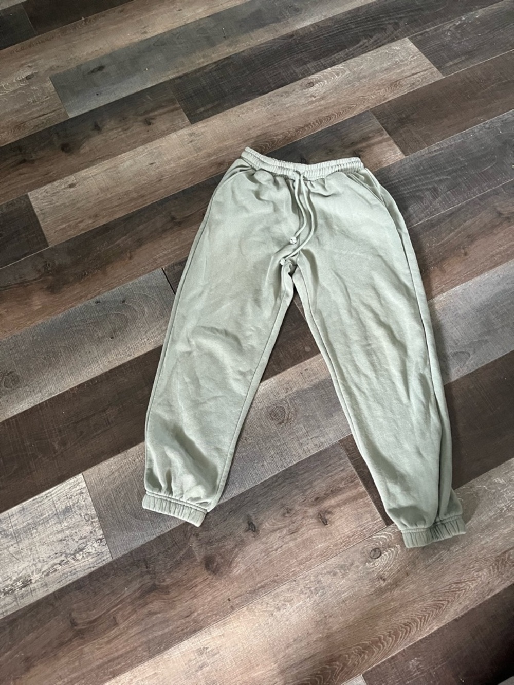 Cotton On Sage Green Elastic Waist Jogger Pants